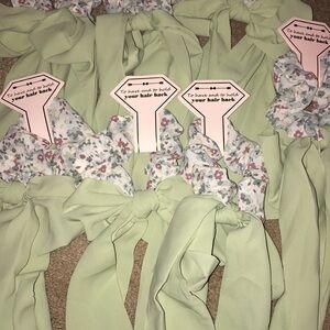 Bridesmaids hair ties